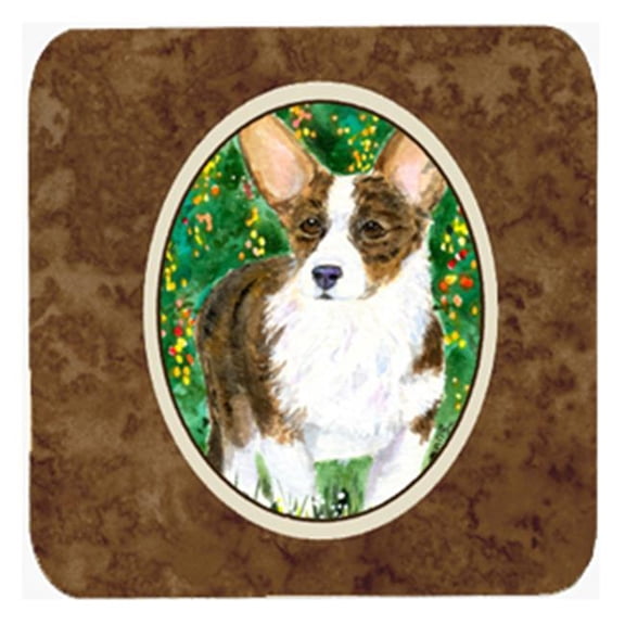 Corgi Foam Coasters, Set - 4