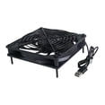 thumbnail image 2 of Ventilador USB para PC, negro, individual, pequeño, silencioso, para TV Box, router y gabinete AV. 14 cm, 2 of 9