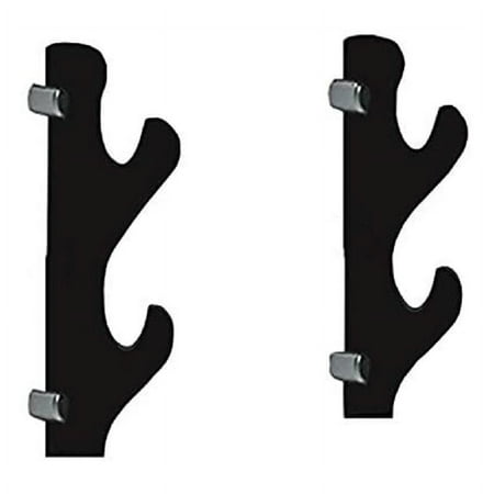 RUNZETA 2/3 Tier Wall Mount Sword Samurai Katana Gun Holder Hanger Bracket Rack Display