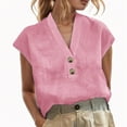 thumbnail image 5 of Summer Tops, Womens Tops, Stylish Loose Fit Women Shirts Ideal for Everyday Wear Comfortable and for Summer Outfits Versatile for Casual and Looks Easy Care Options Available, 5 of 7