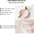 thumbnail image 7 of 400Ml Glass Coffee Mug Cute Transparent Heat- Water Cup with Handle Lid Spoon ,D, 7 of 7