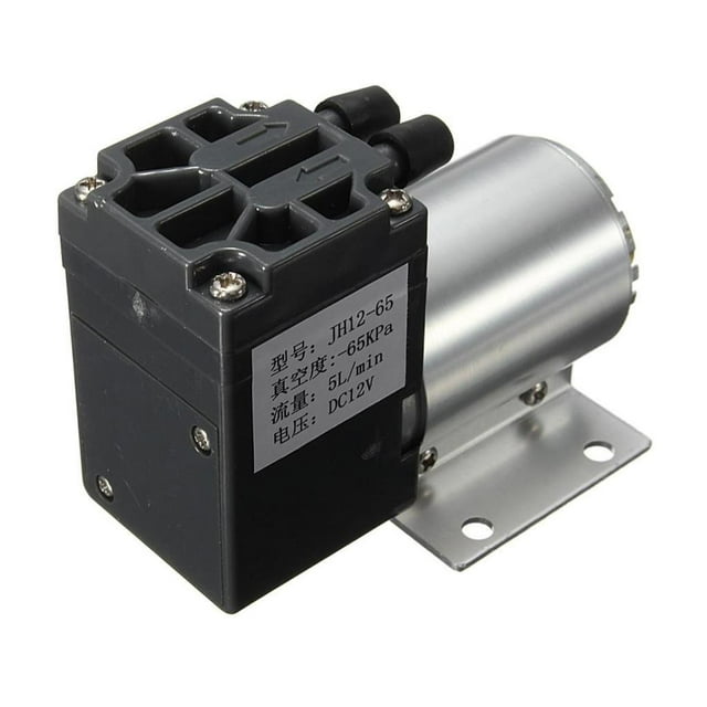 Scienceny DC12V Vacuum Pump Negative Pressure Suction With Pump 5L/min 120kpa Holder Type3 NO3