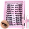 thumbnail image 1 of Kit de extensión de pestañas zanlufly Lash Clusters Cat Eye Manga LC, 1 of 6