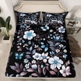thumbnail image 2 of Castle Fairy Chic Floral Flowers Full Size Sheets 4-Piece for Female Men Women,Flying Butterfly Breathable Bed Sheets,Retro Vintage Aesthetic Lightweight Sheet Sets,Ultra Soft Home Decor, 2 of 7