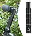 thumbnail image 4 of Extensor de vástago de horquilla de bicicleta de aleación de aluminio, elevador de vástago de bicicleta MTB, elevador de manillar apto para vástago de 210 mm Macarena Elevador de manillar de bicicleta, 4 of 8