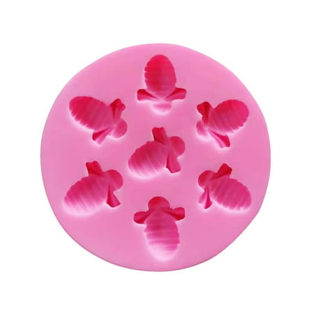 

Fjofpr Cake Mould Bee Honeycomb Honeycomb Silicone Mold Chocolate Cake Decoration Fondant Mold for Kitchen Accessories Clearance