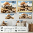 thumbnail image 4 of Designart "Vintage Western Wagon In Nevada" Old American Cart Floater Framed Wall Art Living Room, 4 of 5