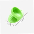 thumbnail image 4 of OUNONA 3-Pack Silicone Microwave Finger Mitts Protective Hand Clips in Assorted Colors, 4 of 6