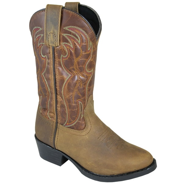 Brown boots at shop walmart