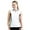 White/Sea Foam, variant on Monterey Club Women's Molly Double Contrast Sleeveless Golf Polo Shirt #2139