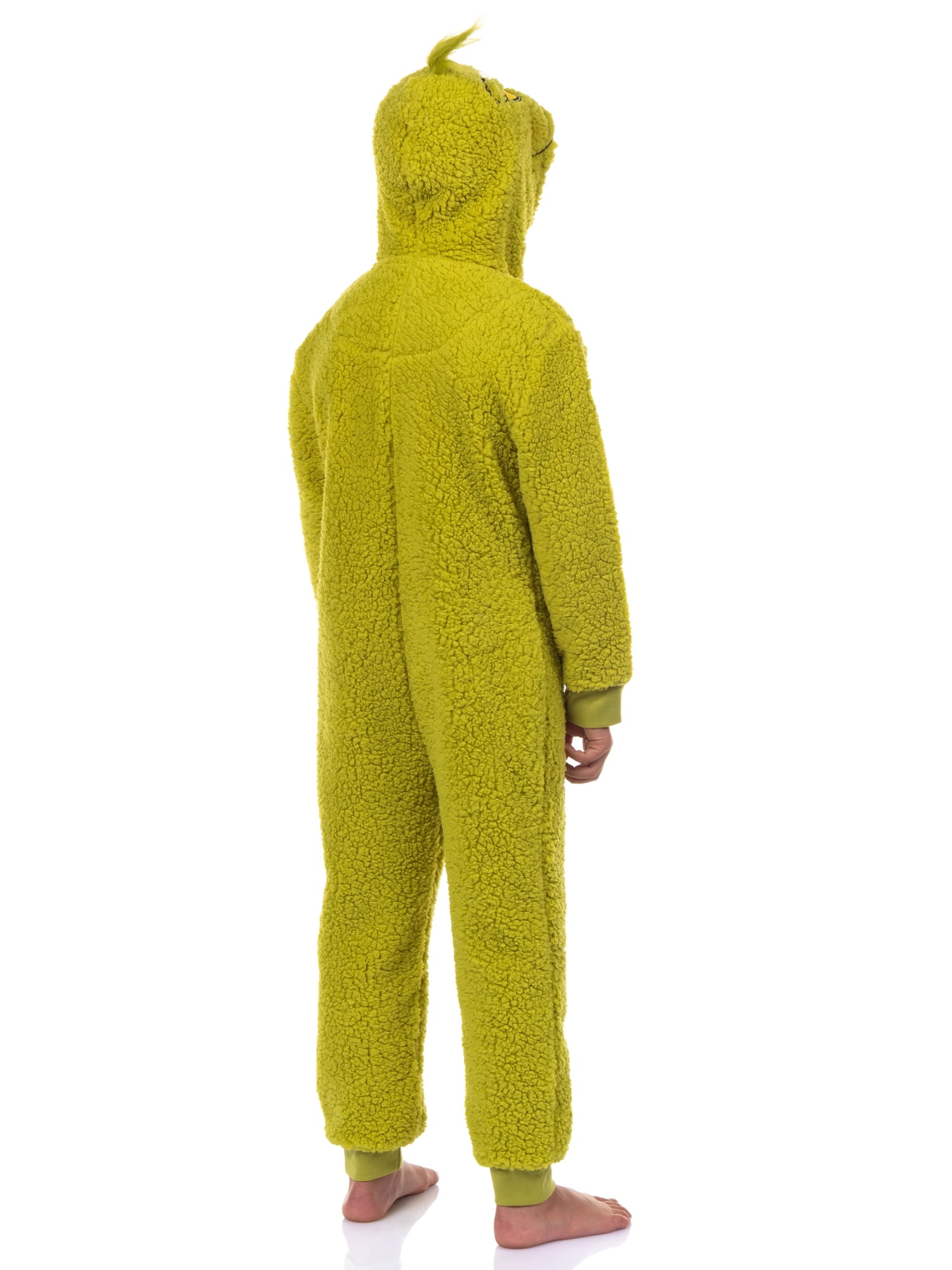 The Grinch Onesies Voor Volwassenen, Tieners En Kinderen - Zachte Kerst Pyjama Met Capuchon En Kerstmuts