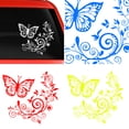 thumbnail image 1 of Walbest Auto Car Vehicle Body Window Butterfly Flower Reflective Decals Sticker Decor Universal, 1 of 5
