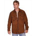 thumbnail image 1 of Scully 78-142-L Western Mens Shirt- Brown - Large, 1 of 1