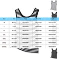 thumbnail image 2 of SCSAlgin Women's Summer Tank Top - Soft Striped Casual Sleeveless Scoop Neck Loose Fit Breathable Tee, 2 of 4