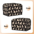 thumbnail image 3 of Kdxio French Bulldog Print Toaster Cover Bread Machine Cover Fits for Most Standard 2 Slice Toasters,Keep Toaster Free From Dust And Fingerprint Oven Dustproof Cover, 3 of 7