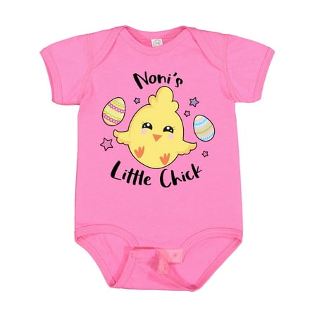 

Inktastic Happy Easter Noni s Little Chick Gift Baby Girl Bodysuit