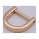 thumbnail image 2 of 10 UNID D-Rings Tornillo en Shackle Herradura En forma de U Anillo de D DIY Craft Monedero de Cuero Llavero Accesorios, 2 of 6