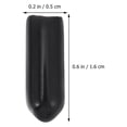 thumbnail image 4 of Miangastore 200pcs Black Pipe Post Bolt Screw Rubber Thread Protector Cover Tube End Caps, 4 of 8