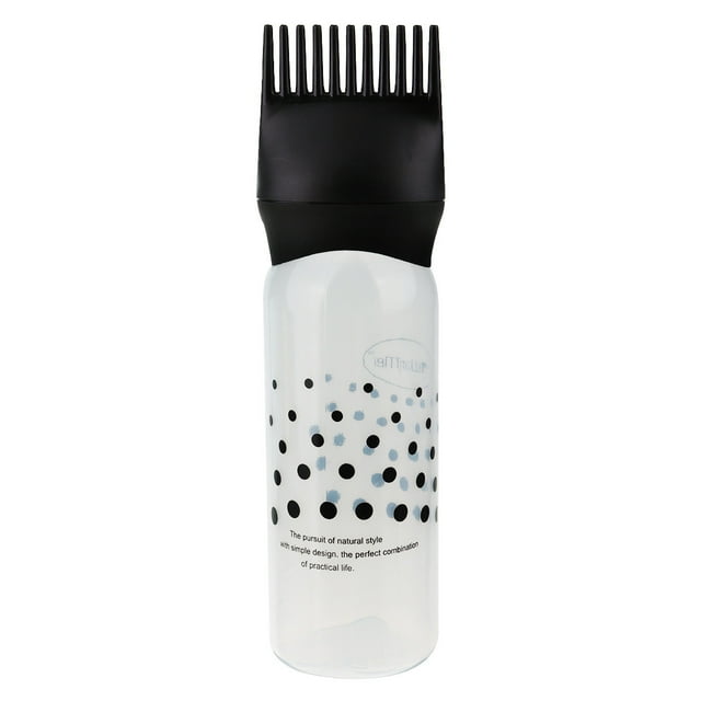 Hot Hair Bottle Applicator Brush Dispensing Salon Hair Coloring Hair Washing