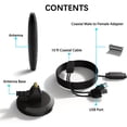 thumbnail image 3 of Edition Upgraded Smart TV Indoor High-Definition Antenna, 3 of 7
