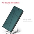 thumbnail image 6 of for iPhone 15 PU Leather Wallet Flip Case Cover, with Credit Card Slots Kickstand Magnetic Clasp, Classic Men Women Full Body Protective Rugged Phone Cover for iPhone 15, Green, 6 of 6