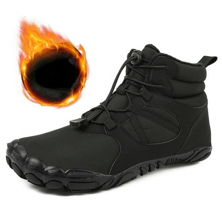 

Yucurem Winter Snow Boots Thermal Boots Non Slip Waterproof for Men Women (Black 41)