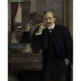 thumbnail image 2 of Charles Giron 12x14 Gold Ornate Wood Frame and Double Matted Museum Art Print Titled - Portrait of Philippe Monnier (1864-1911) (1907), 2 of 4