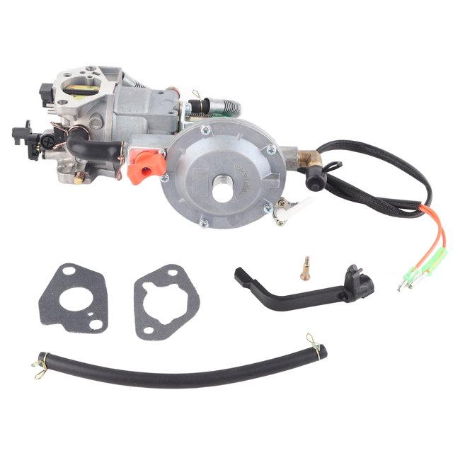 Carburador de doble propósito Gasolina Aleación de aluminio Accesorio industrial de repuesto 2KW8KW 188F