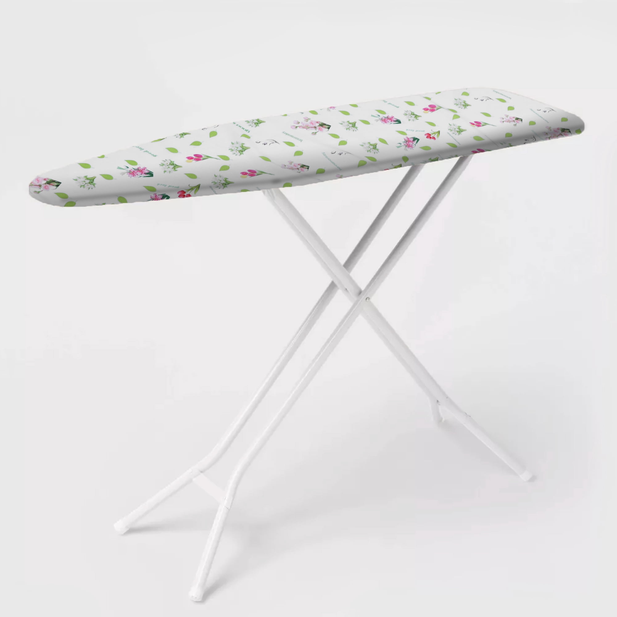 Unique Bargains Print Ironing Board Cover Standard Size 1 Pc Pink, Green, Beige