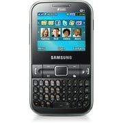 Samsung Ch@t GT-C3222 54 MB Feature Phone, 2.2" LCD220 x 176, 2.75G, Black