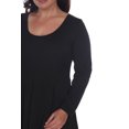 thumbnail image 3 of White Mark Robe Patineuse à Manches Longues pour Femmes, 3 of 5
