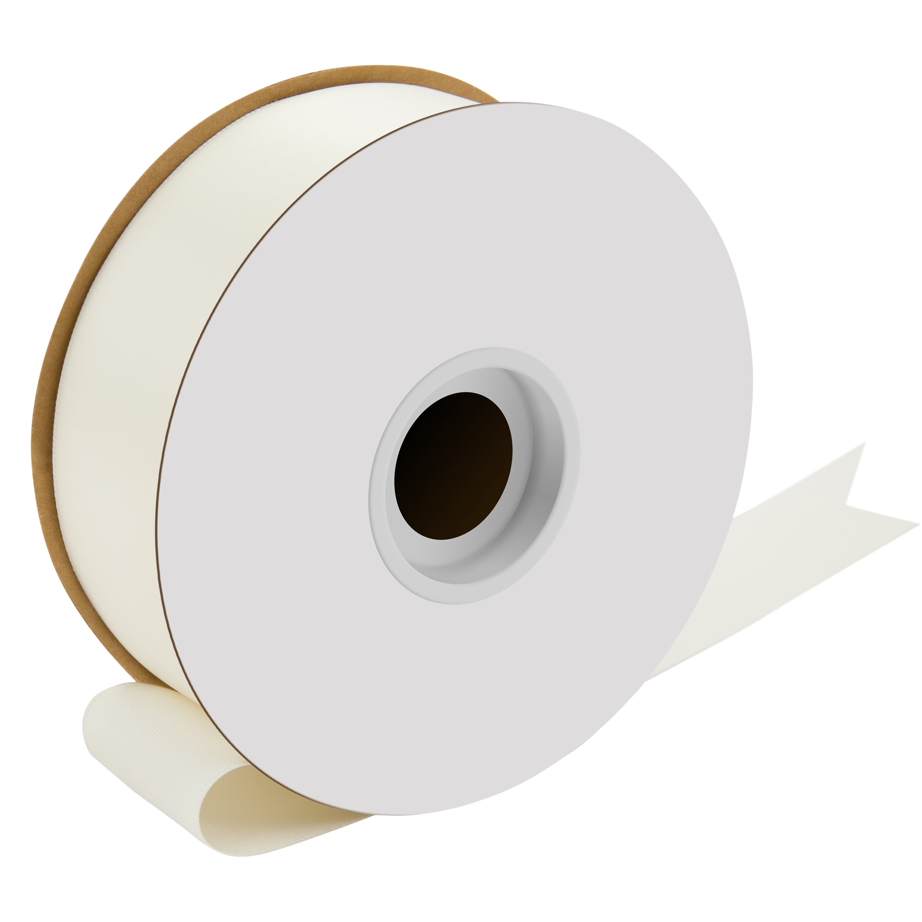 Offray Ribbon, Antique White 1 1/2 Inch Single Face Satin Ribbon for Crafting, Sewing, Gift Wrapping, Decorating, 50 Yd, 1 Each