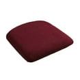 thumbnail image 2 of Funda de cojín para asiento de silla, funda para asiento de silla para sillas de comedor y cocina Vino rojo, 2 of 9