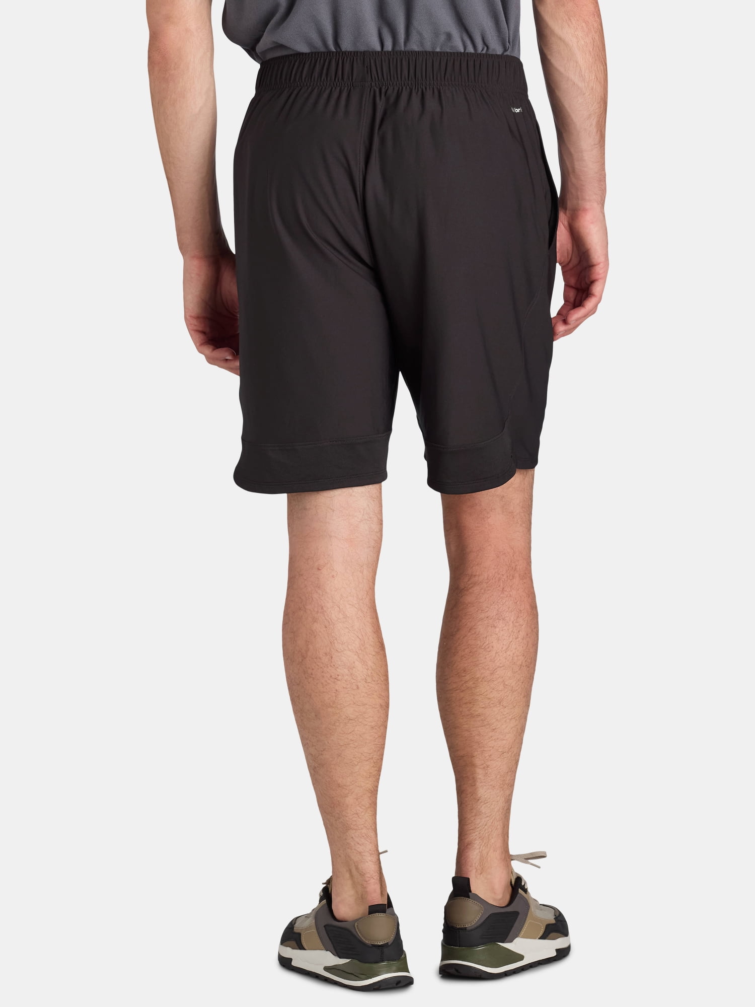 Athletic Works Men's & Big Men’s Jersey Knit Shorts, 9" Inseam, Sizes XS-5XL