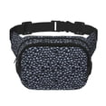 thumbnail image 1 of Fotbe Gothic Skull Cangurera Cuadrada con Estampado de Doble Capa, Bolsa de Cintura Ajustable Mini para Hombres y Mujeres, 1 of 9