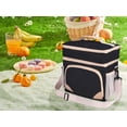 thumbnail image 5 of Unique Bargains Reusable Lunch Bag Insulated Lunch Bag Leakproof Lunch Box Black, 5 of 6