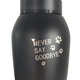 thumbnail image 5 of Pet Urn Memorial Ash Holder Funeral Kitty Keeping Precious Memories Contenedor de almacenamiento Recuerdo Final Reconfortante Lugar de Negro Salvador Urna de cremación, 5 of 10