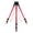 Red, variant on S SERENABLE Telescopic Fishing Rod Tripod Stand Rod Holder Gear Ground Holder Blue
