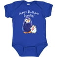 thumbnail image 3 of Inktastic Happy Birthday, Auntie Cute Penguins Boys or Girls Baby Bodysuit, 3 of 5