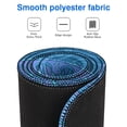 thumbnail image 7 of Purple Flower-shaped Ocean Waves&nbsp;mouse Padswaterproofno Slip&nbsp;Line Series for Office Home Work Gaminggaming Mouse PadRubber Base Mousepad with Stitched Edges 31.5x11.8inches, 7 of 7