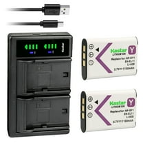 Kastar 2-Pack Battery and LTD2 USB Charger Replacement for Ricoh DB-80 DB80 Battery, RICOH BJ-8 BJ8 Charger, RICOH R50 Digital Camera