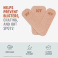 thumbnail image 2 of Cinta Preventiva de Ampollas KT Tape 30 Tiras Pre-cortadas Beige, 2 of 5
