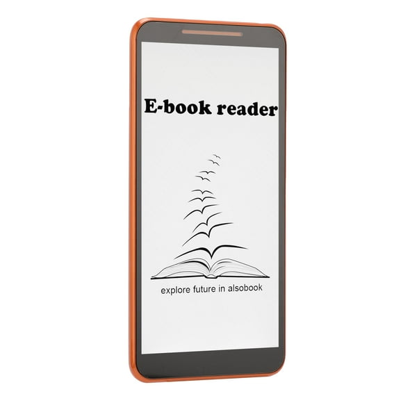 E Book Reader, 5.7 Inch 1G and 8G 8MP Camera Electronic Book Reader with Writing Pad Protective Case for Home