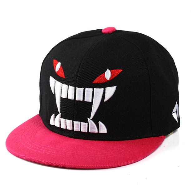 Gorra de béisbol con bordado de Demon Shark para adultos
