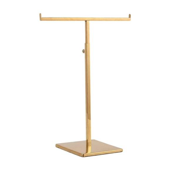 Soporte de exhibición de carteras, soporte para colgar bolsos, torre de joyería para mostrador de tienda, hogar Oro