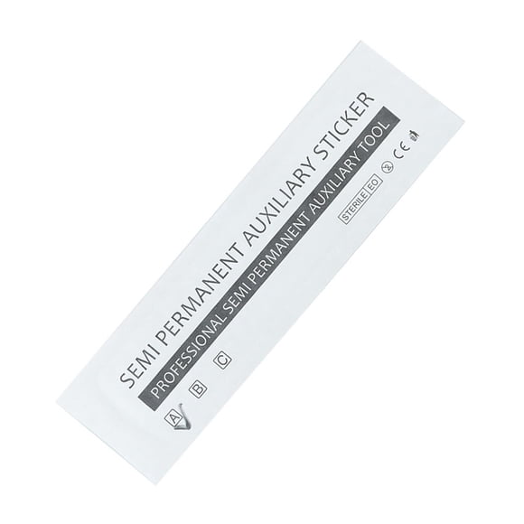 Adhesivo auxiliar semipermanente desechable, material de, 3 tipos, ayuda a dar forma a las cejas, juego de 6 piezas para tatuador, silicona pvc, como se M. en las imápenes