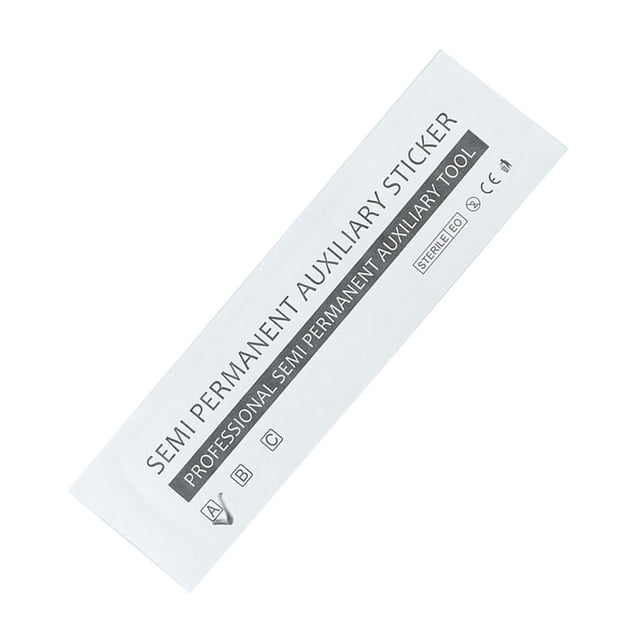 Adhesivo auxiliar semipermanente desechable, material de, 3 tipos, ayuda a dar forma a las cejas, juego de 6 piezas para tatuador, silicona pvc, como se M. en las imápenes