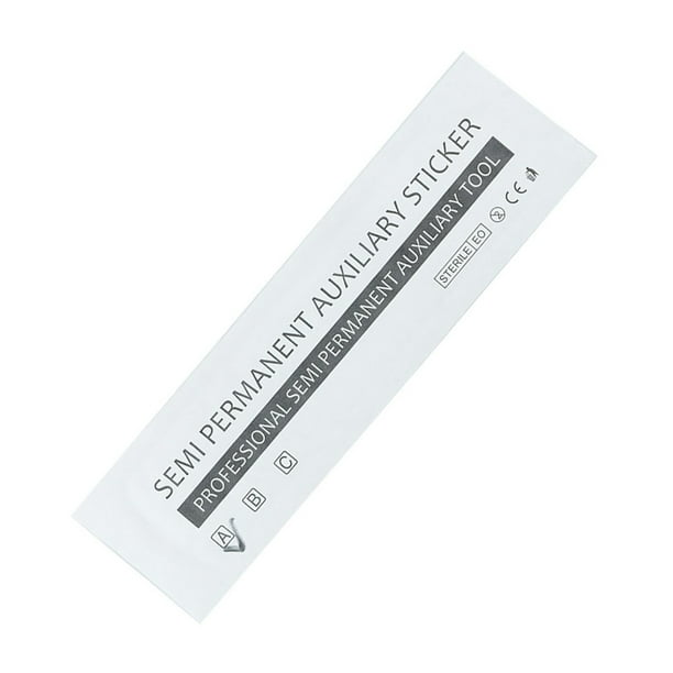 Adhesivo auxiliar semipermanente desechable, material de, 3 tipos, ayuda a dar forma a las cejas, juego de 6 piezas para tatuador, silicona pvc, como se M. en las imápenes