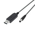 thumbnail image 4 of USB to DC Convert Cable 5V to 9V Voltage Step-Up Cable 5.5x2.1mm DC Male 1M New, 4 of 6