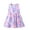 Purple, variant on JoyHoop Girls Dress Sleeveless Cute Print Cartoon Kids Princess Dresses Cotton Children Sundress Clothes Girl Summer Beach Clothing